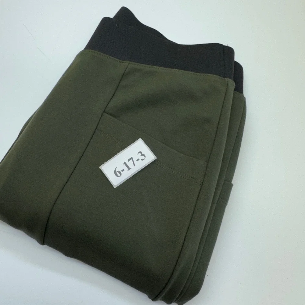 Banana Republic Legging Womens Medium Green Dark Academia Preppy Professional